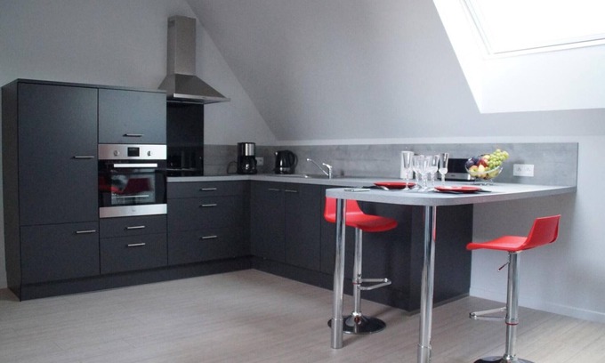 Halluin Apartamento | Estudio rural acogedor con cocina equipada, parking y WIFI cerca de Lille