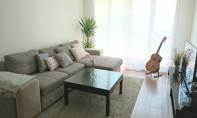 Aubervilliers Apartamento | Cozy Flat Métro Direct Cœur de Paris et à Pied du Stade de France