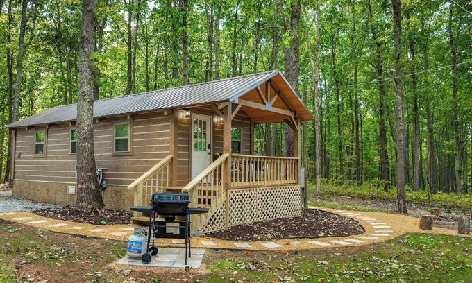 Mentone Cabina | Cozy Forest Cabin Escape