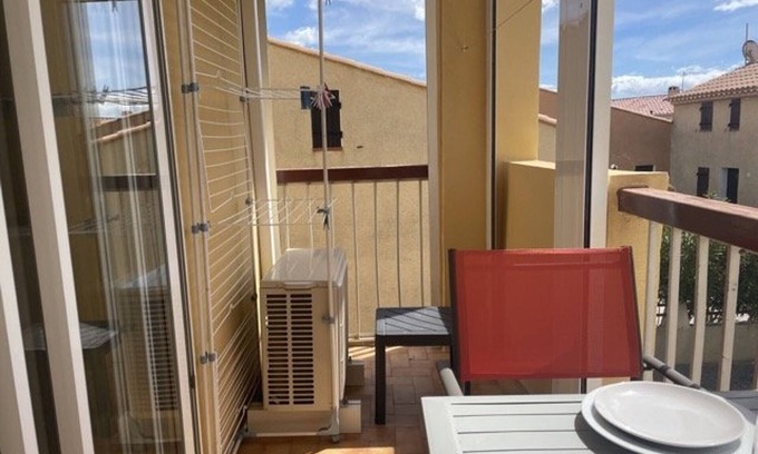 Fleury Apartamento | Apartamento 2 piezas con balcón y A/C cerca de la playa