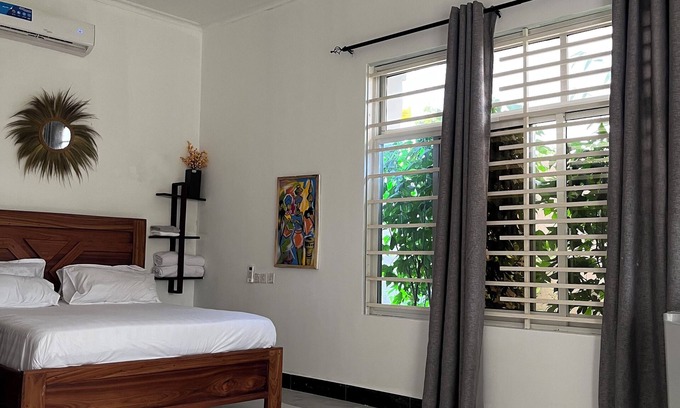 Unguja City Apartamento | Cozy Garden Apartment- 10-Min walk to the Beach and pure Relaxation
