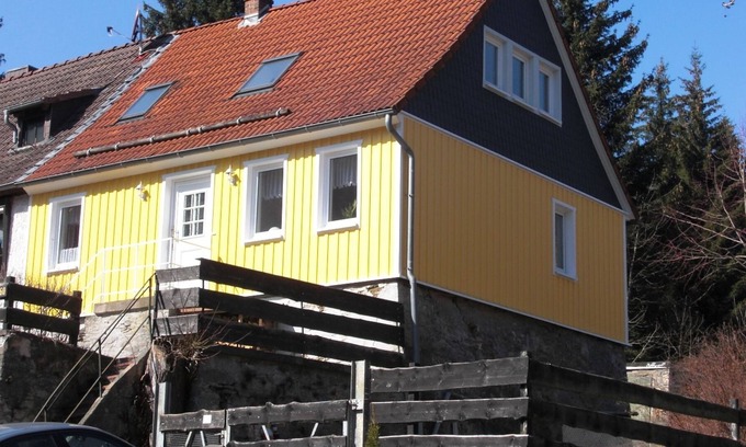 Elbingerode Casa | Acogedora casa de vacaciones en Neuwerk con terraza privada