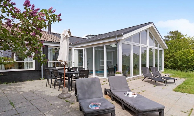 Handrup Strand Casa | Acogedora casa en Ebeltoft con sauna