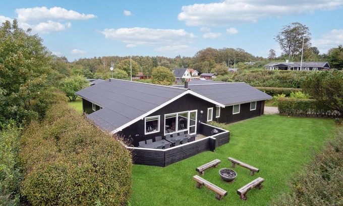 Bønnerup Strand Casa | Acogedora casa en Glesborg con sauna