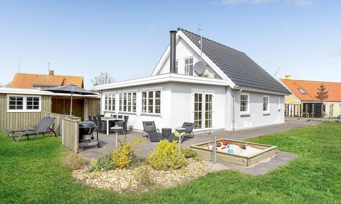 Bønnerup Strand Casa | Bonita casa en Glesborg con cocina