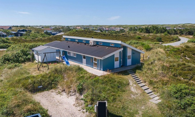 Bjerregaard Casa | Acogedora casa en Hvide Sande con sauna