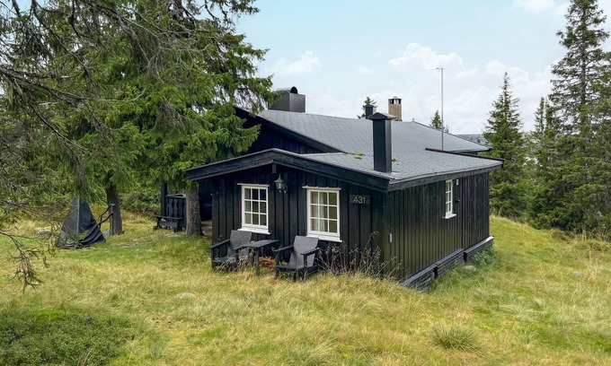 Sjusjoen Casa | Acogedora casa en Sjusjøen con sauna