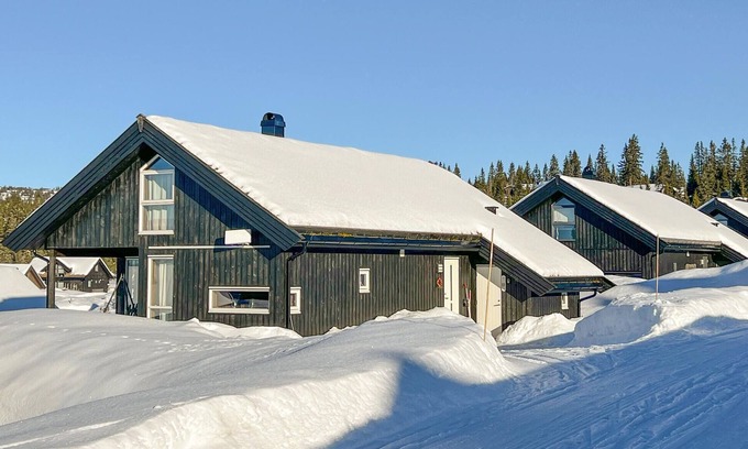 Sjusjoen Casa | Acogedora casa en Sjusjøen con sauna