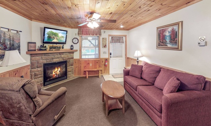 Gaines Cabina | Cozy lodge 1 bedroom and AC, WiFi Cherry Springs, PA Grand Canyon & Pinecreek