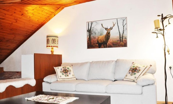 Metsovo Apartamento | Cozy Loft with Fireplace & View