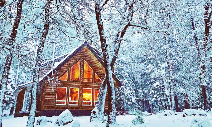 Shingletown Cabina | ¡NUEVO! Acogedora cabaña de madera para llevar cerca del Parque Nacional Lassen