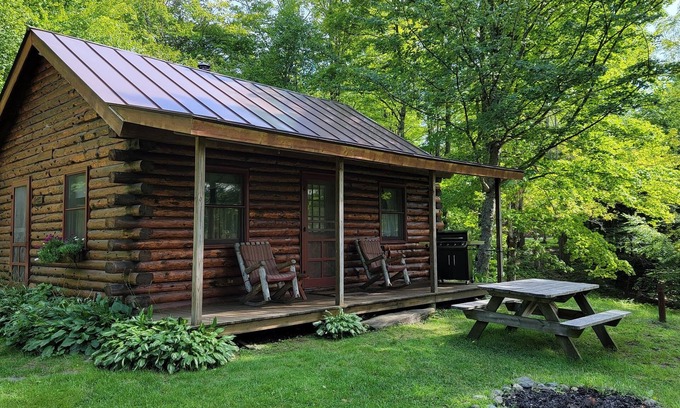 Brookfield Cabina | Acogedoras cabañas ubicadas en las montañas verdes de Vermont