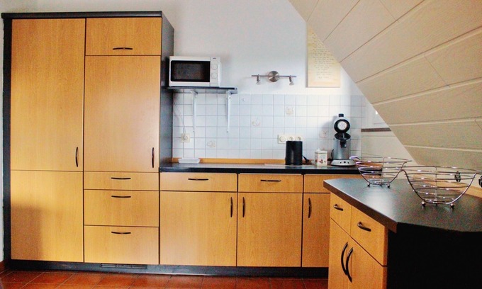 Freienohl Apartamento | Cozy duplex apartment with a fireplace near various hiking trails