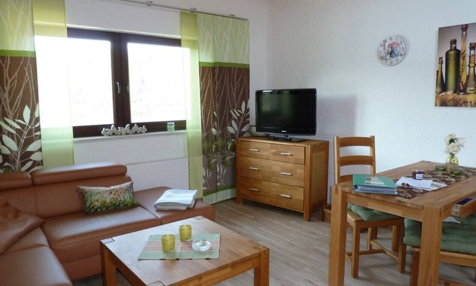 Simmerath Apartamento | Cozy maisonette vacation apartment no. 4 for 2-3 persons each with lake view