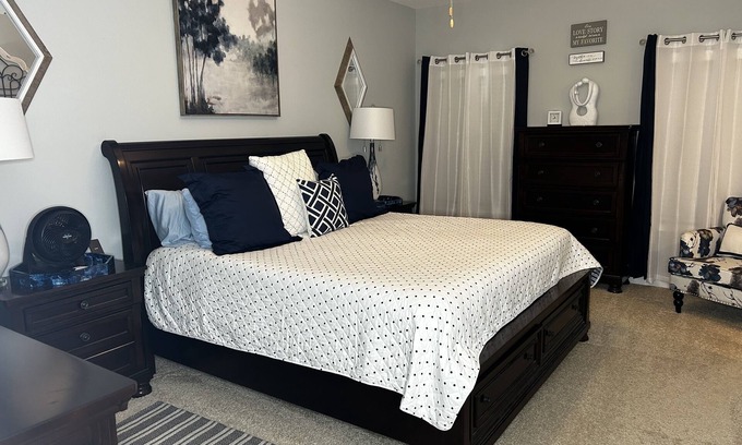 Bath Casa | Cozy masters week home