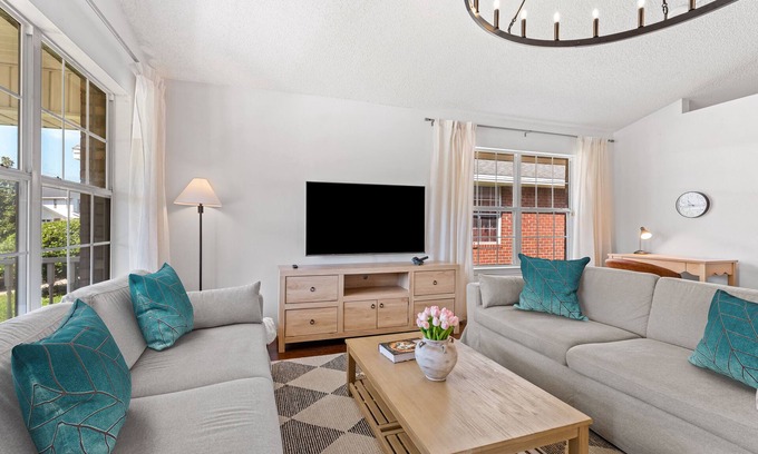 Westside Casa | Cozy Modern Family Home w/Firepit + Pool Access