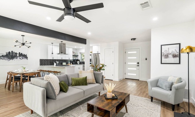 Forest North Estates Casa | Cozy & Modern Home with King Beds, Fenced Yard, Fast Wi-Fi