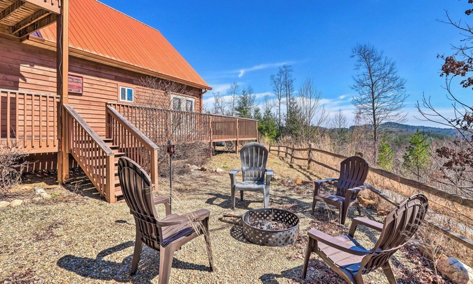 Unaka Cabina | Cozy Murphy Cabin Rental w/ Mountain Views!
