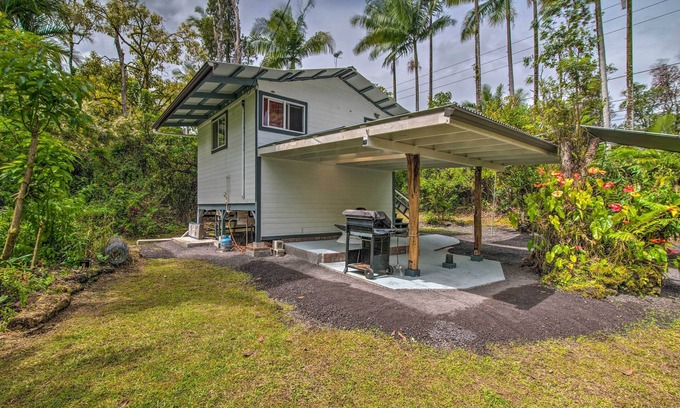 Leilani Estates Apartamento | Cozy Pahoa Hideaway Near Black-Sand Beaches!