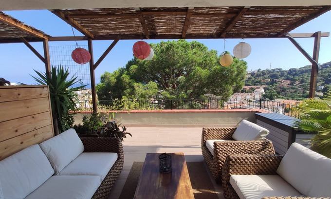 Cabrils Apartamento | Cozy Place With a big Private Roof Terrace and Spectacular Views