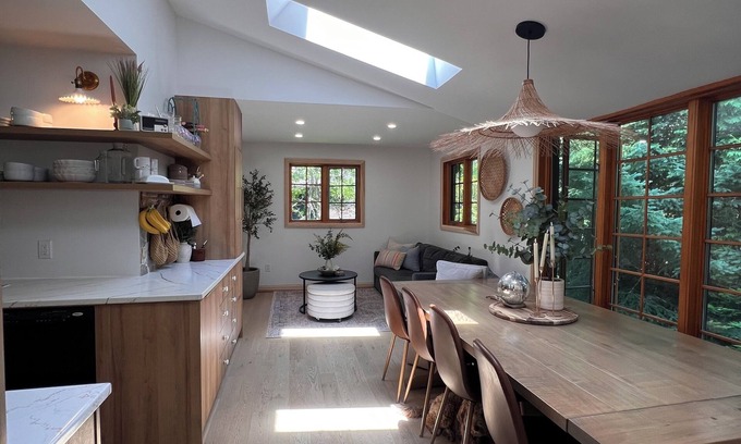Sauble Beach Cabaña | Cozy private beach house with fire pit and hot tub in the heart of Sauble Beach.