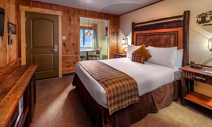 Tahoe Vista Cabina | Single Studio Cabin-Cabaña-Baño con bañera-Queen