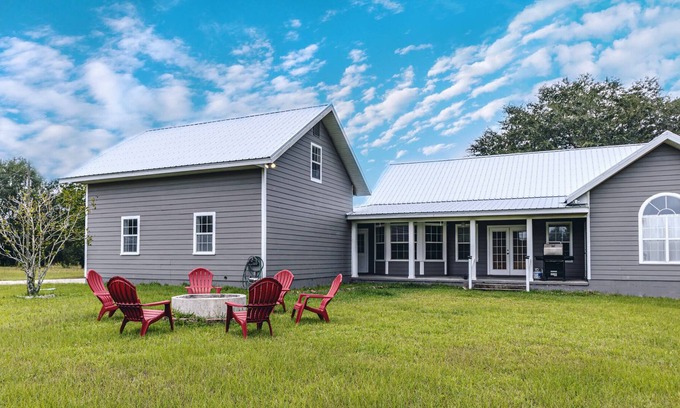 High Springs Otro | Cozy ranch home on 12 acres near springs