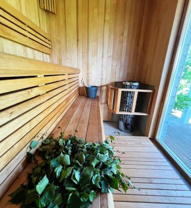 Sniuraiciai Casa | Cozy recreation area with a cabin