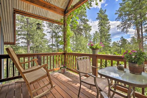 Ruidoso Casa | Cozy Ruidoso Cottage with Deck - 10 Min to Village!