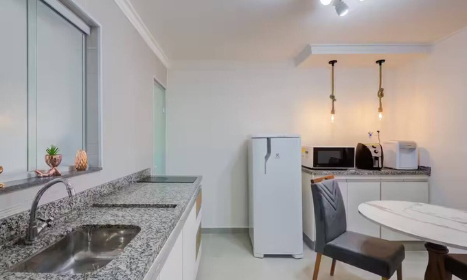 Santo Andre Apartamento | Cozy space with Wi-Fi and air conditioning