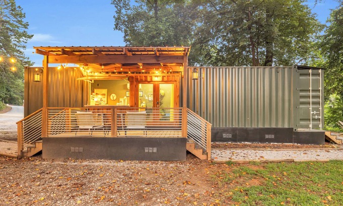 Greenville Cabina | Cozy Shipping Container - Relax by the River