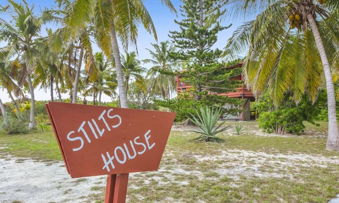 Great Exuma Casa | Acogedora casa de zancos con gran patio