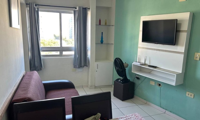 Soledade Apartamento | Cozy studio apartment, close to everything, kitchen with lots of utensils.