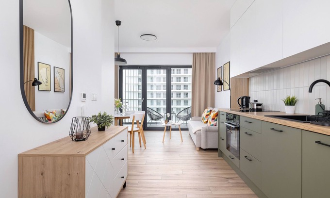 Katowice Apartamento | Cozy Studio Katowice Spodek by Renters