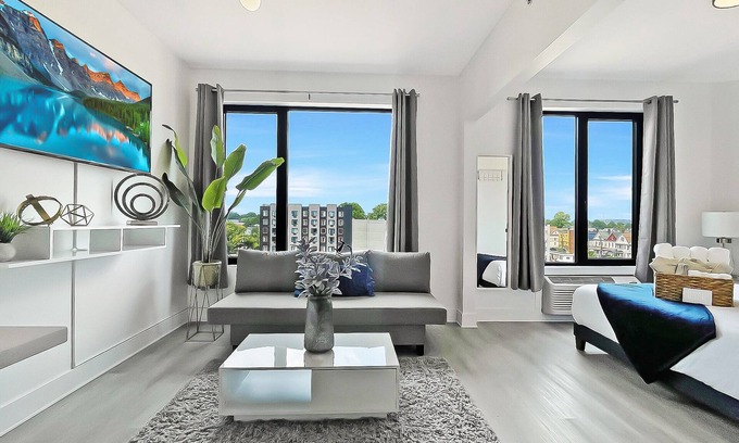 Elizabeth Apartamento | Cozy Studio Oasis - near NYC, EWR, Prudential, NJPAC, American Dream, MetLife