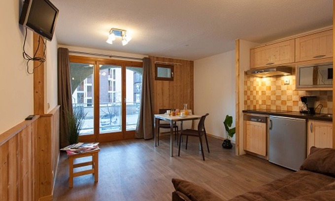 Briancon Apartamento | Estudio acogedor · Acceso directo a pistas · Wifi gratis · Balcón