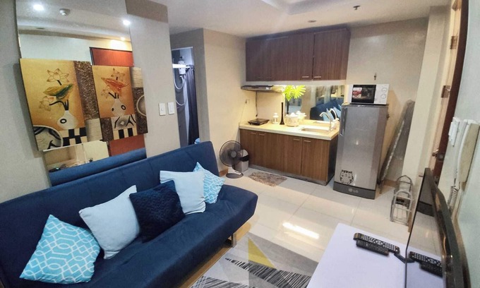 Ortigas Center Apartamento | Cozy studio with AC and WiFi in welcoming Pasig