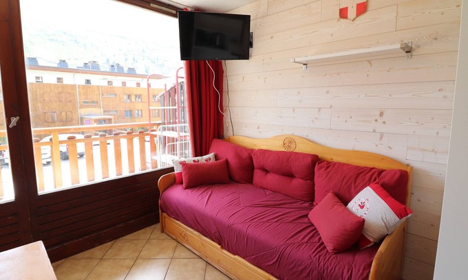 Les Almes Apartamento | Estudio con balcón y vistas · A 200m de las pistas