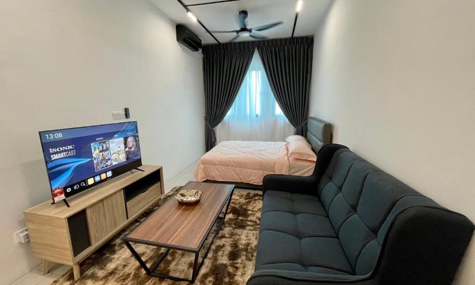 Central Seberang Perai Apartamento | Cozy Suite Studio Meritus Residensi Perai