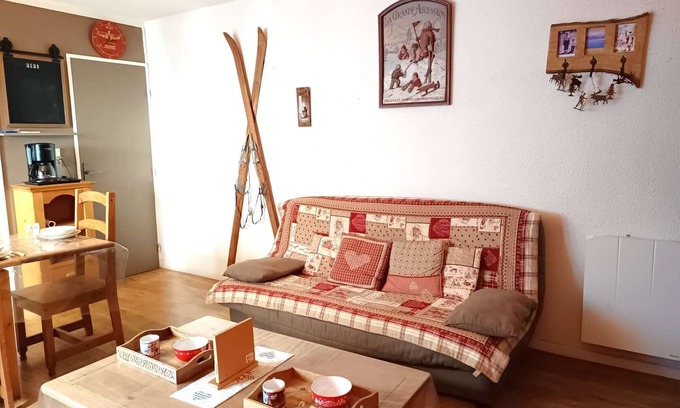 Pla d'Adet Apartamento | Acogedor T2 para 6 personas con WIFI y aparcamiento en Pla d'Adet