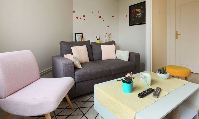 Saint-Pierre-des-Corps Apartamento | Cozy T3 near Tours # St Pierre des Corps station