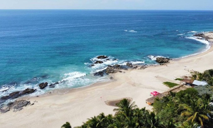Santa María Tonameca Casa | Casita junto a la piscina y cerca de la playa ~Alberca~Estacionamiento