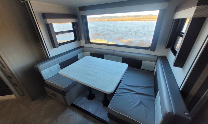 Sunnyslope Casa | Cozy travel trailer with AC in charming South Salem