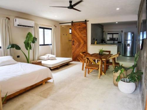 Salina Grande Apartamento | Cozy Tropical Suite for 1-4 Pp in Isla Mujeres