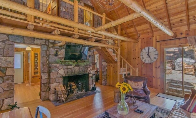 Sunnyside Cabaña | Tahoe Stone Cottage, Tahoe Parque privada de playa, Tahoe City, West Shore