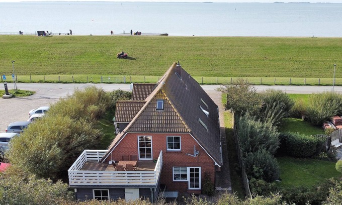 Dagebuell Apartamento | Cozy vacation apartment Godewind directly on the dike