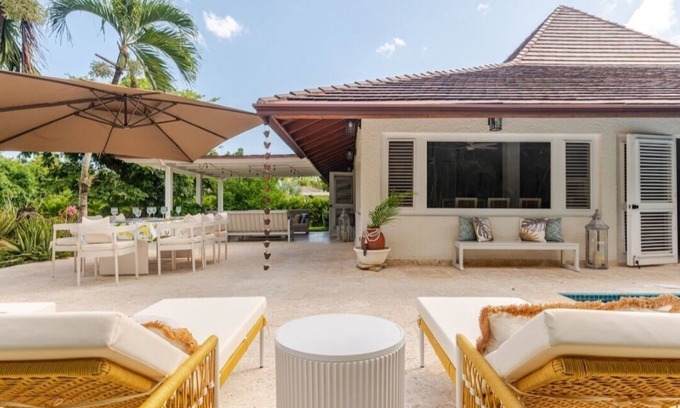 Casa de Campo Villa | Cozy Villa in Casa De Campo with a Golf view, 3 mins away from beach.
