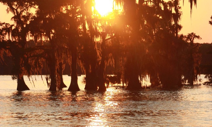 Pierre Part Apartamento | Cozy waterfront studio apartment with a covered deck on Bayou Pierre Part.