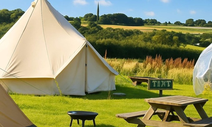 Dwyran Cabina | Cozy Wigwam With Heating & tv
