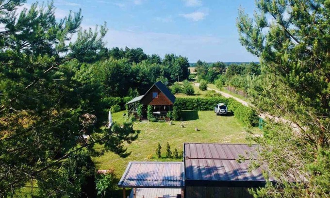 Krokowa Cabina | Cozy, Wooden Cabin "Lawendowe Zacisze"50 km from Gdansk,10 min from the beach